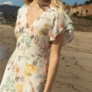 Lovestich Rowan Maxi Dress. Cottagecore, Ethereal, Tomato Girl, Romcom